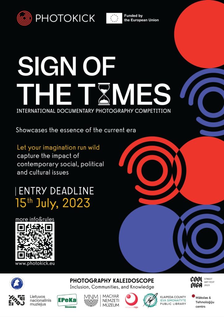 photography competition "Sign of the Times"