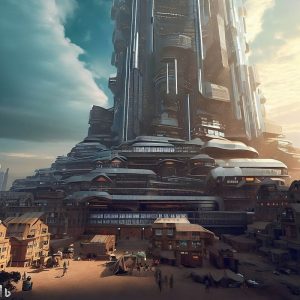 Girts Dreimanis, Tower Of Babel, Latvia, AI Image