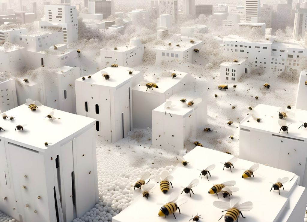 Maija Demitere, Memories Of Bees, Latvia, AI Image